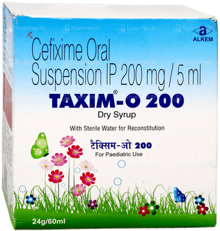 Taxim O 200 Dry Syrup 60Ml