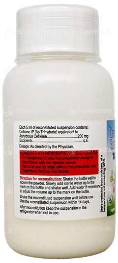 Taxim O 200 Dry Syrup 60Ml