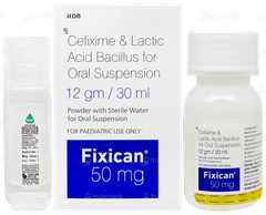 Fixican 50Mg Dry Syrup 30Ml