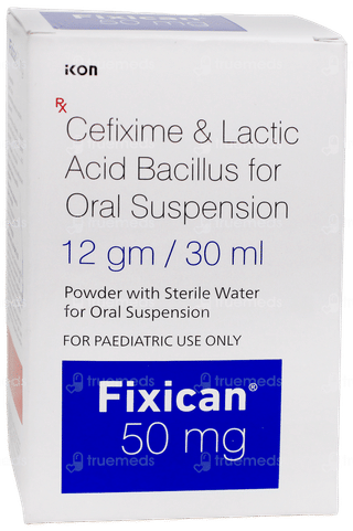 Fixican 50Mg Dry Syrup 30Ml