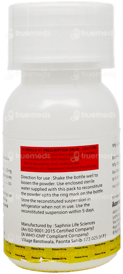 Fixican 50Mg Dry Syrup 30Ml