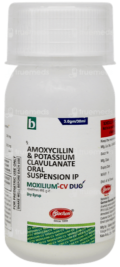 Moxilium Cv Duo Dry Syrup 30ml