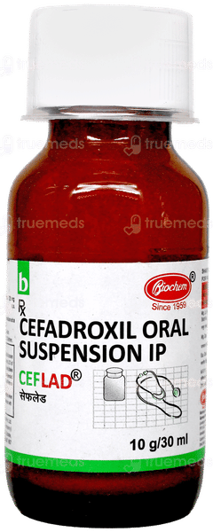 Ceflad 125 Dry Syrup 30Ml Ceflad 125 Dry Syrup 30Ml