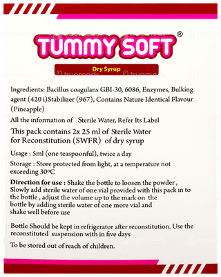 Tummy Soft Dry Syrup 50ml
