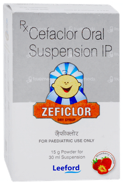 Zeficlor Strawberry Flavour Dry Syrup 30ml