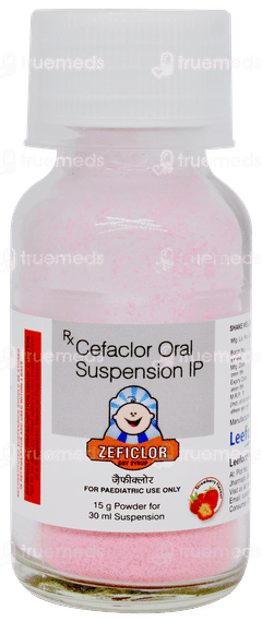 Zeficlor Strawberry Flavour Dry Syrup 30ml