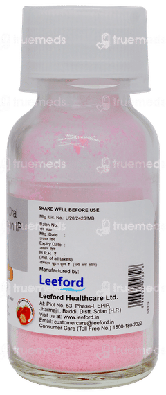 Zeficlor Strawberry Flavour Dry Syrup 30ml