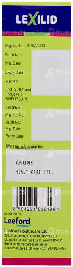 Lexilid Dry Syrup 30ml