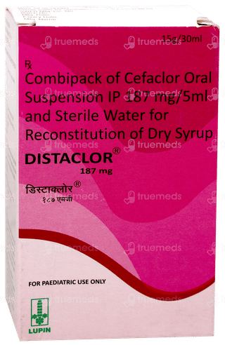 Distaclor 187Mg Dry Syrup 30Ml