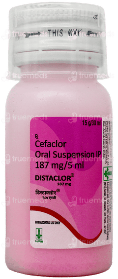 Distaclor 187Mg Dry Syrup 30Ml
