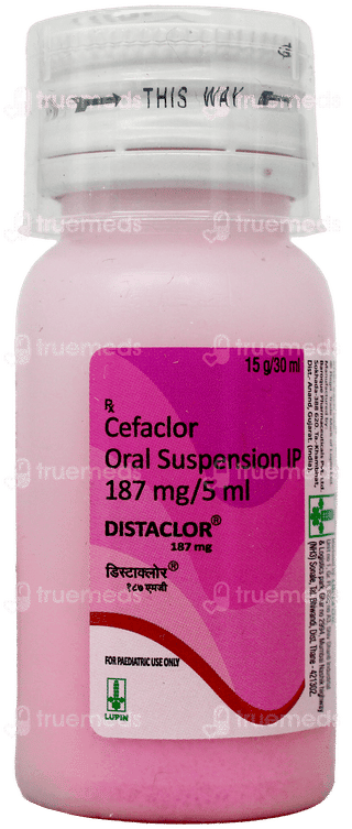 Distaclor 187Mg Dry Syrup 30Ml