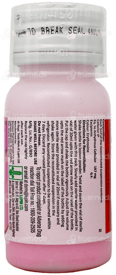 Distaclor 187Mg Dry Syrup 30Ml