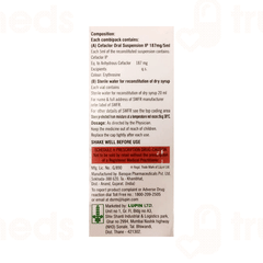 Distaclor 187mg Dry Syrup 30ml