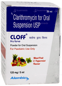 Cloff Mixed Fruit & Peppermint Flavour Dry Syrup 30Ml Cloff Mixed Fruit & Peppermint Flavour Dry Syrup 30Ml