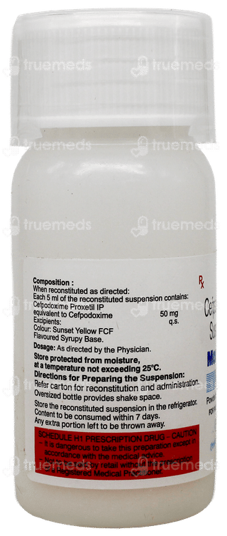 Monocef O 50 Pineapple Peppermint Flavour Suspension 30ml