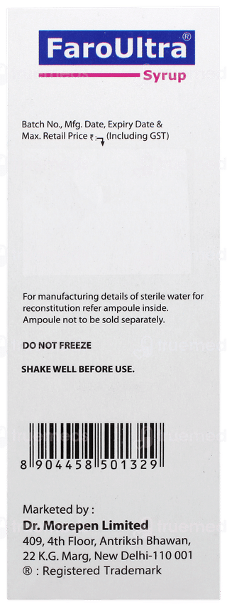 Faroultra Syrup 30ml