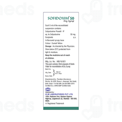Sofidoxim 50 Dry Syrup 30ml