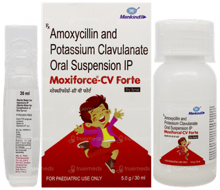 Moxiforce Cv Forte Dry Syrup 30Ml