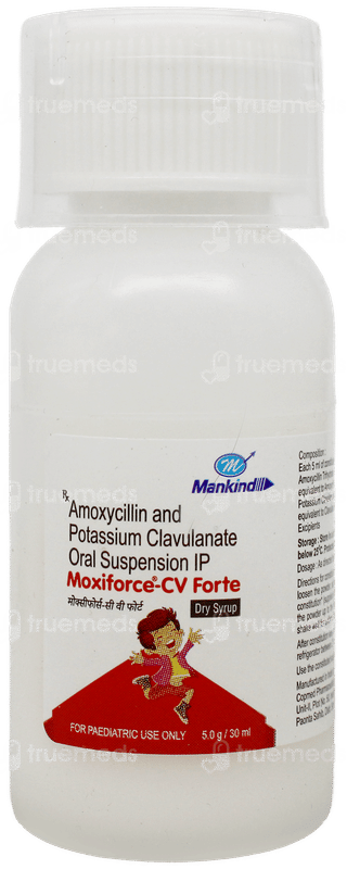 Moxiforce Cv Forte Dry Syrup 30Ml