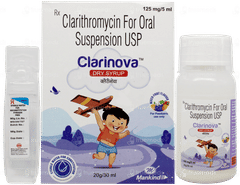 Clarinova Mixed Fruit Flavour Dry Syrup 30ml