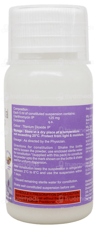 Clarinova Mixed Fruit Flavour Dry Syrup 30ml