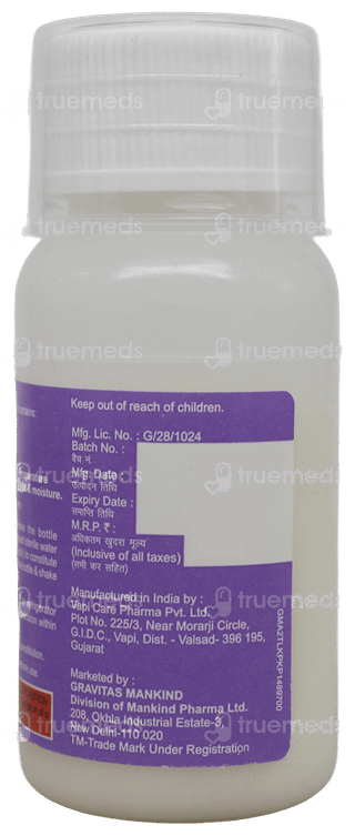 Clarinova Mixed Fruit Flavour Dry Syrup 30ml