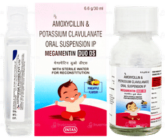 Megamentin Duo Ds Pineapple Flavour Suspension 30ml
