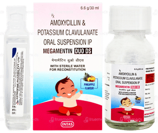 Megamentin Duo Ds Pineapple Flavour Suspension 30ml