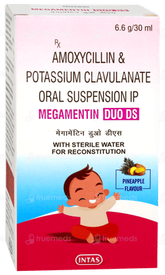 Megamentin Duo Ds Pineapple Flavour Suspension 30ml