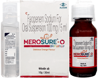 Merosure O Orange Flavour Dry Syrup 30Ml