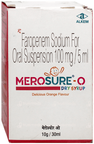 Merosure O Orange Flavour Dry Syrup 30Ml