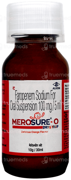 Merosure O Orange Flavour Dry Syrup 30Ml Merosure O Orange Flavour Dry Syrup 30Ml