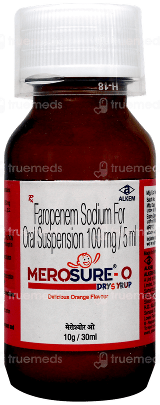Merosure O Orange Flavour Dry Syrup 30Ml