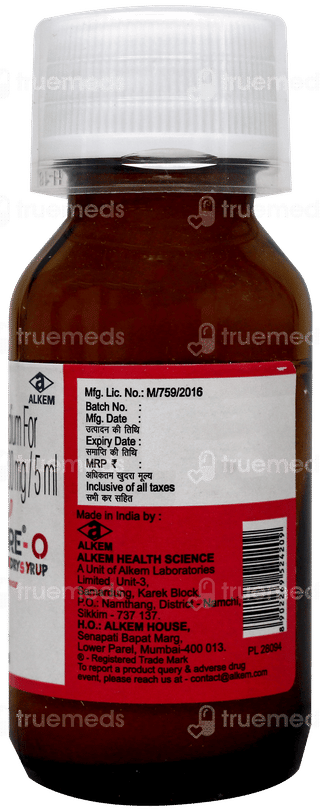 Merosure O Orange Flavour Dry Syrup 30Ml
