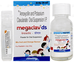 Megaclav Ds Mix Fruit And Orange Flavour Suspension 30ml Megaclav Ds Mix Fruit And Orange Flavour Suspension 30ml