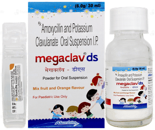 Megaclav Ds Mix Fruit And Orange Flavour Suspension 30ml