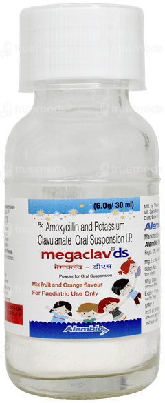 Megaclav Ds Mix Fruit And Orange Flavour Suspension 30ml Megaclav Ds Mix Fruit And Orange Flavour Suspension 30ml