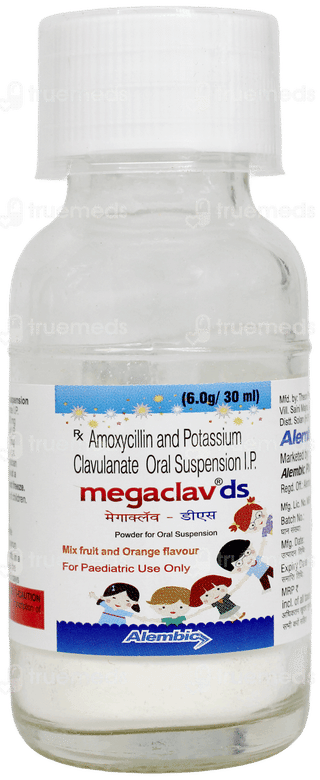 Megaclav Ds Mix Fruit And Orange Flavour Suspension 30ml
