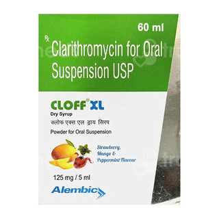 Cloff Xl Strawberry Mango & Peppermint Flavour Dry Syrup 60Ml