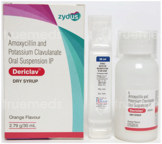 Dericlav Orange Flavour Dry Syrup 30ml