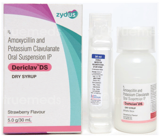 Dericlav Ds Strawberry Flavour Dry Syrup 30ml