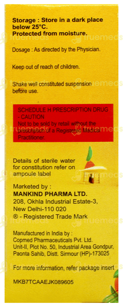 Moxikind Cv Orange Flavour Dry Syrup 30Ml Moxikind Cv Orange Flavour Dry Syrup 30Ml