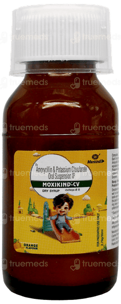 Moxikind Cv Orange Flavour Dry Syrup 30Ml Moxikind Cv Orange Flavour Dry Syrup 30Ml