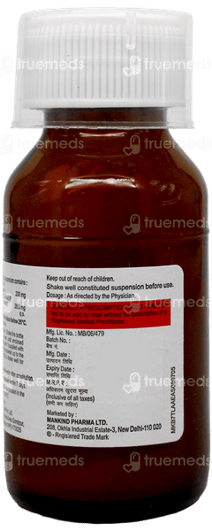 Moxikind Cv Orange Flavour Dry Syrup 30Ml Moxikind Cv Orange Flavour Dry Syrup 30Ml