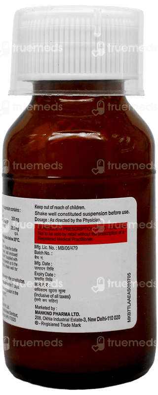Moxikind Cv Orange Flavour Dry Syrup 30Ml