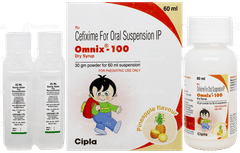 Omnix 100 Pineapple Flavour Dry Syrup 60ml