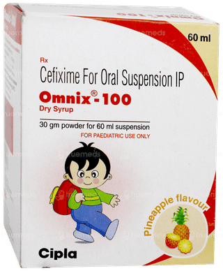 Omnix 100 Pineapple Flavour Dry Syrup 60Ml