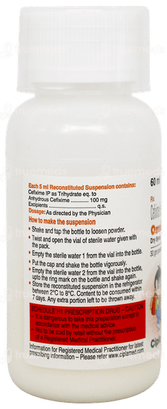Omnix 100 Pineapple Flavour Dry Syrup 60Ml
