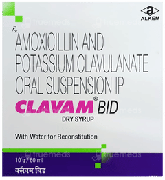 Clavam Bid Dry Syrup 60Ml