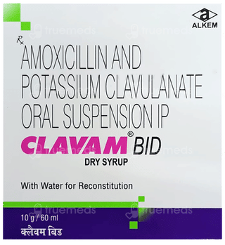 Clavam Bid Dry Syrup 60Ml